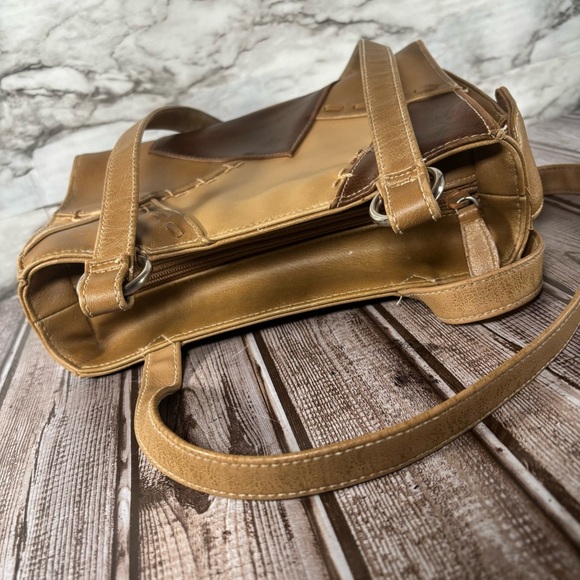 Vintage Patchwork Western Purse Brown - Picture 6 of 9